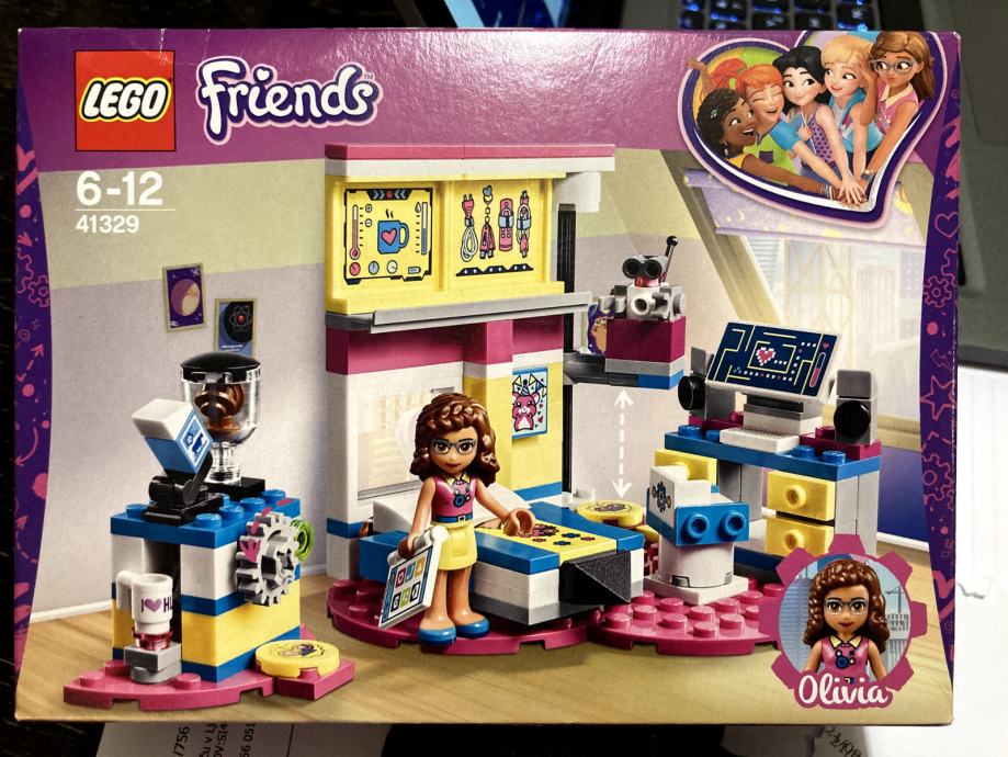 LEGO Friends komplet Olivia's Deluxe Bedroom, št. 41329