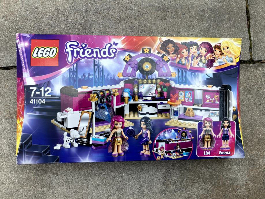 LEGO Friends komplet Pop Star Dressing Room, št. 41104