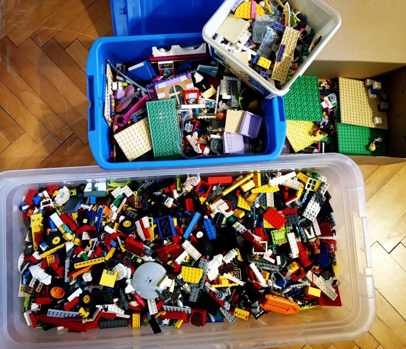 Lego kocke, 12 kg
