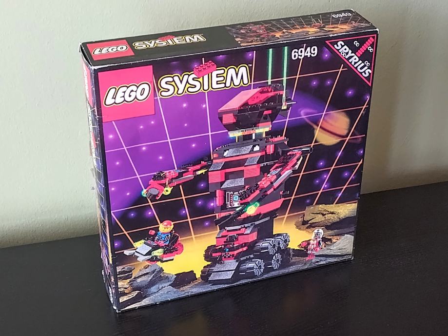 Lego kocke, set 6949 - Robo Guardian, tematika vesolje, letnik 1994