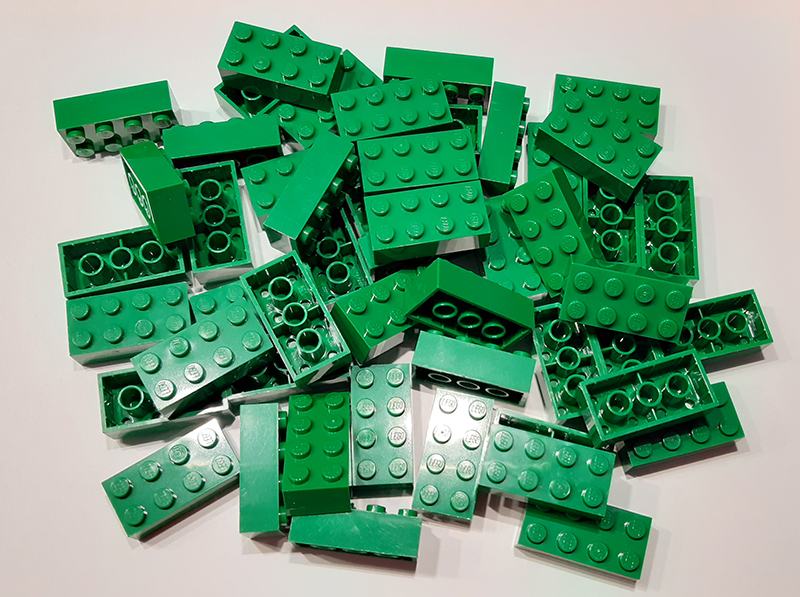 LEGO kocke 50 kos, več barv