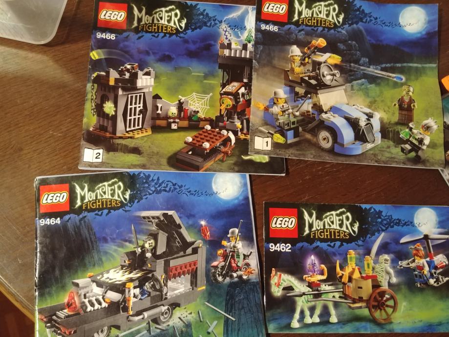 Lego monster fighters 9464, 9466, 9462