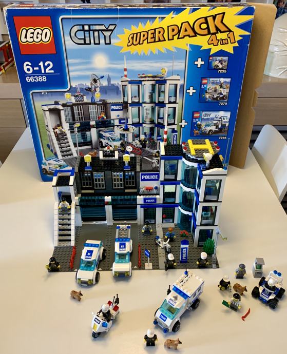 Lego Policijska postaja Superpack 66388