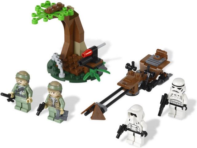 LEGO Star Wars Endor Rebel Trooper & Imperial Trooper 9489