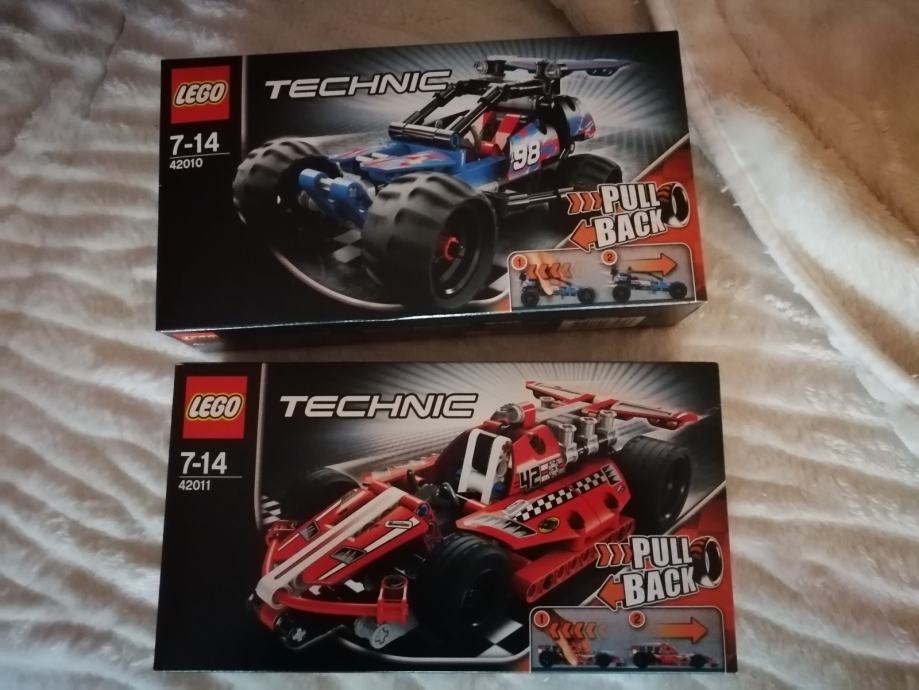 Lego Technic 42010, 42011