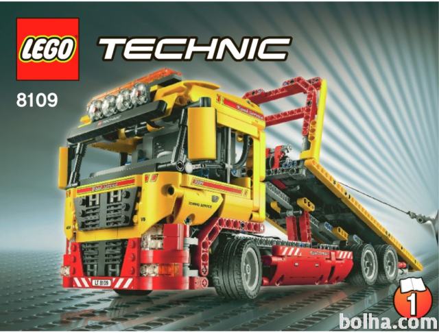 LEGO technic 8109, možna menjava
