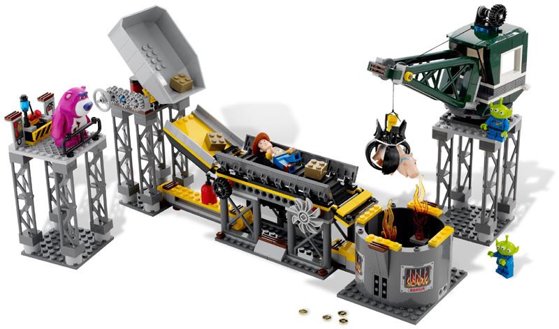 Lego Toy Story 7596 Trash Compactor Escape