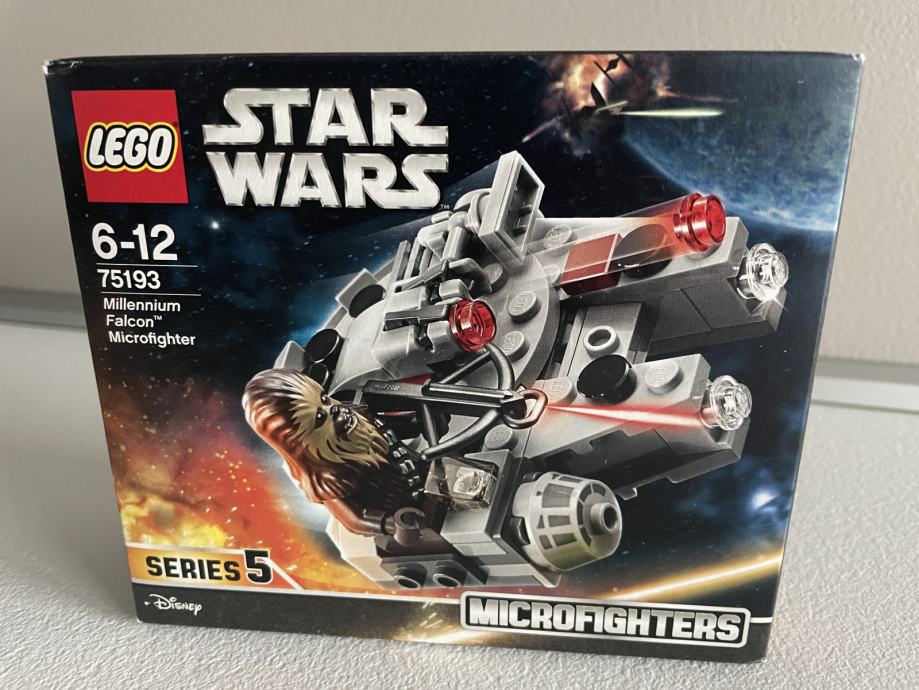 Mikrobojevnik Millennium Falcon 75193 LEGO Star Wars Microfighters 9x
