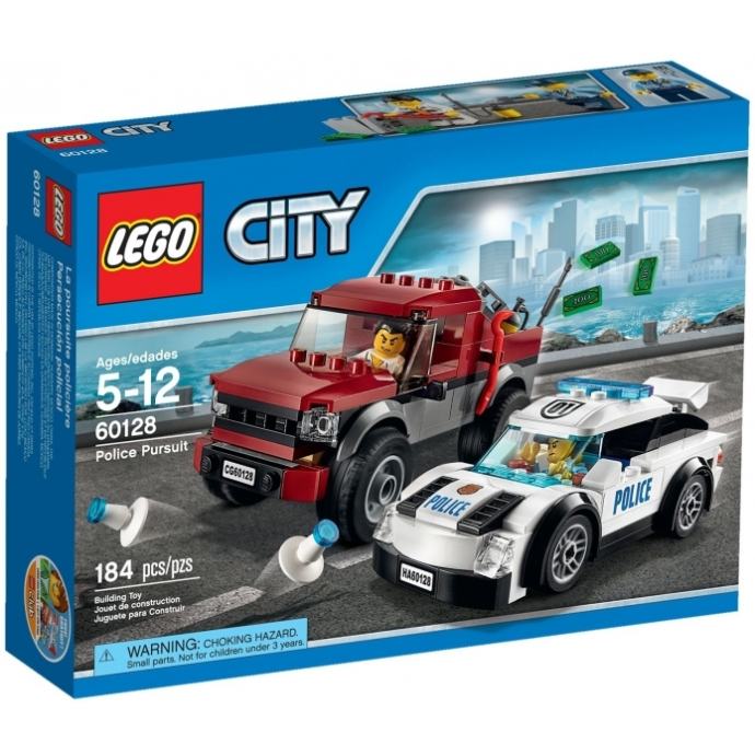 Lego policijsko zasledovanje 60128 Lego policaji Lego City