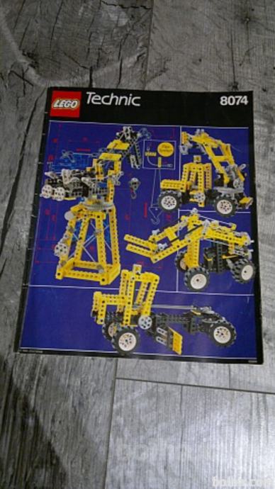 Vintage LEGO Technic navodila
