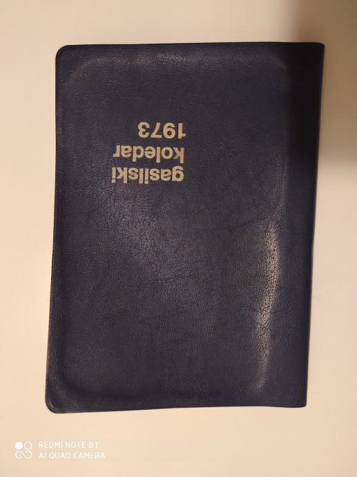 Knjiga priročnik GASILSKI KOLEDAR 1973