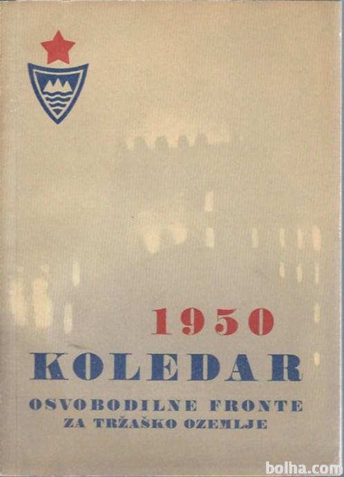 Koledar 1950 Osvobodilne fronte za Svobodno tržaško ozemlje