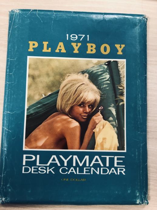 PLAYBOY koledar, 1971, namizni