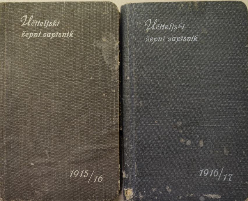 Učiteljski žepni zapisnik, 1915/1916, 1916/1917