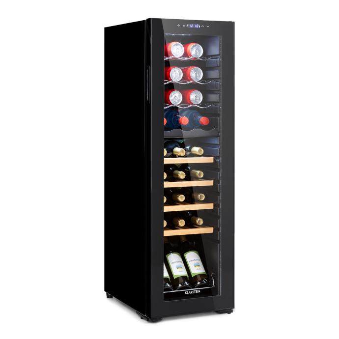 Klarstein Bovella 27 Duo+ dvopodročni hladilnik za vino