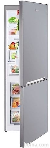 VOX NF 3830 IX prostostoječi hladilnik z zamrzovalnikom spodaj