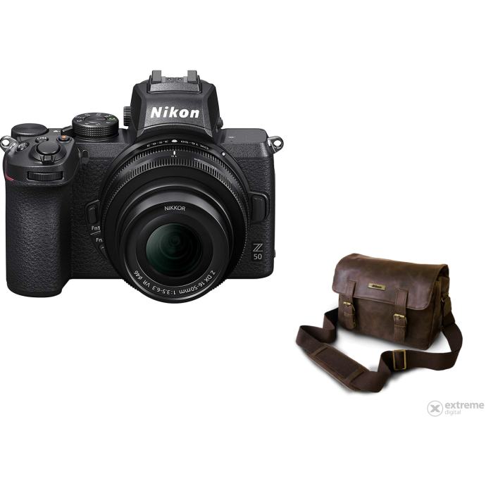Komplet fotoaparata Nikon Z50 (z objektivom 16-50 VR) + adapter FTZ +