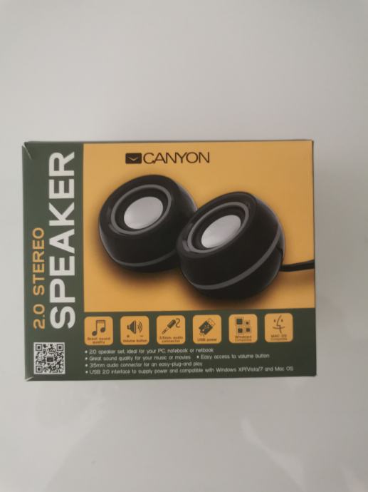 CANYON 2.0 stereo speaker set