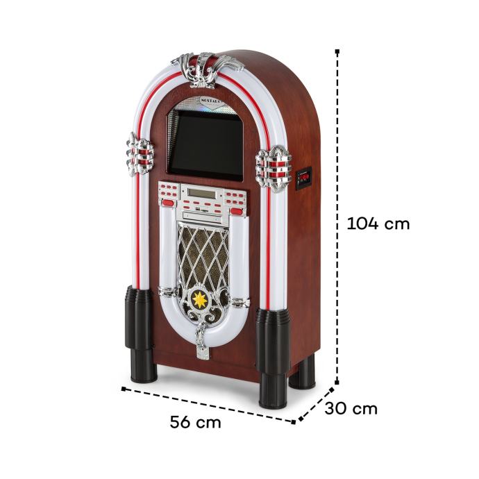 Graceland Touch jukebox + mikrofon