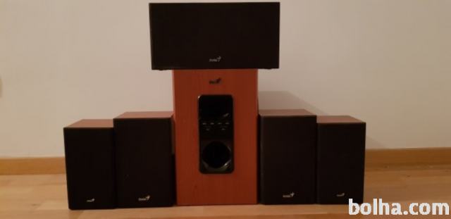 Hišni kino zvočniki Genius multimedia speaker system 5.1