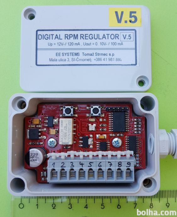 Digitalni regulator plina / elektronski gas, enojni