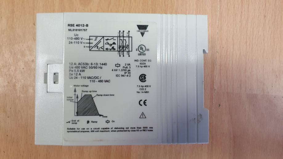 CARLO GAVAZZI RSE4012-B – 3-Phasen 400V 5,5 KW So Produktbild-Vorschau 2
