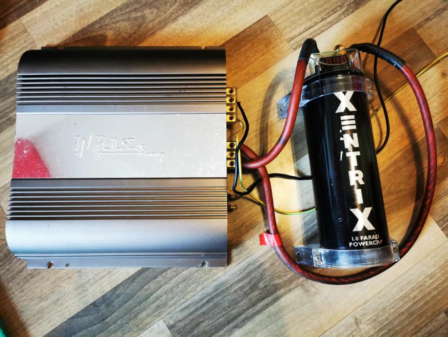 Subwoofer za avto Impact 67 Series 32 cm in ojačevalec