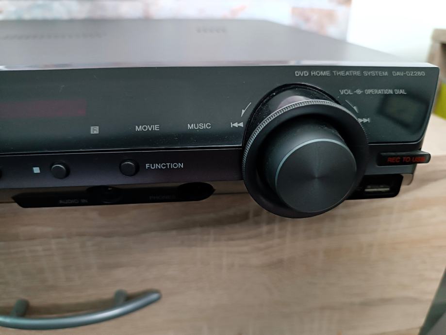 Sony Dav Dz 280 5.1 Heimkinosystem Test Hišni kino Sony DAV-DZ280 (5.1 sistem)
