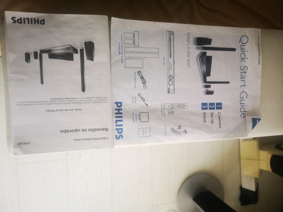 HOME THEATRE PHILIPS HTS3357