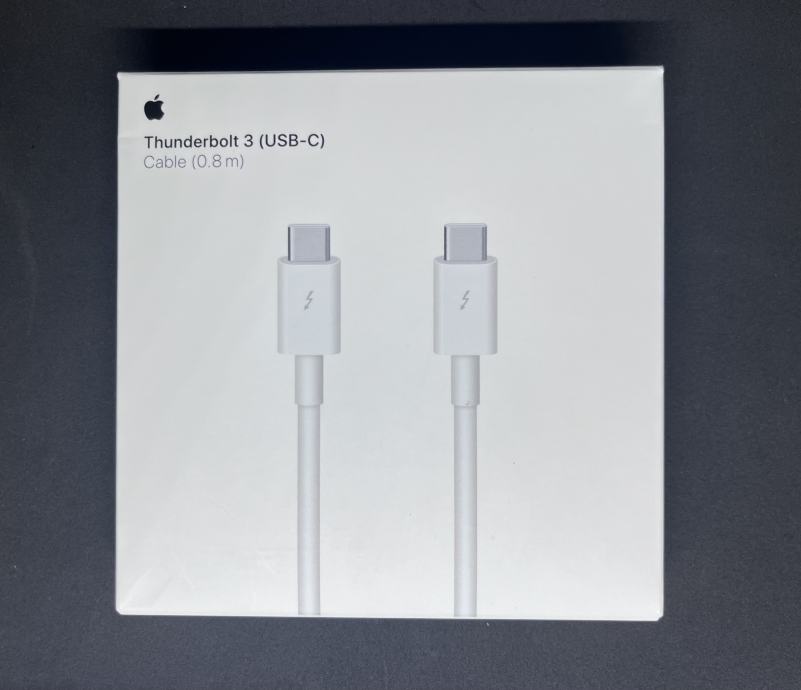 Apple - Thunderbolt 3 (USB-C) kabel (0.8 m)