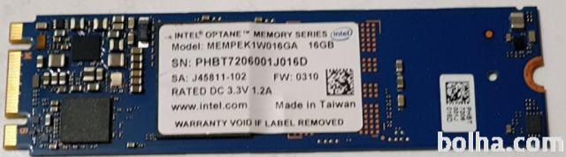 Intel Optane Memory 16Gb