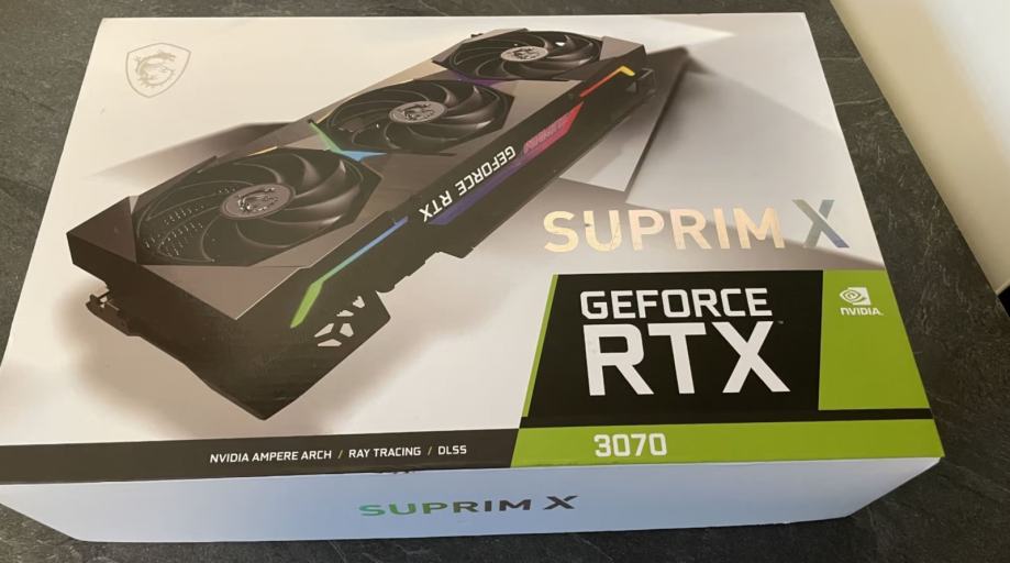 Msi Geforce Rtx 3070 Suprim X 8gb Gddr6 | Cuotas sin interés