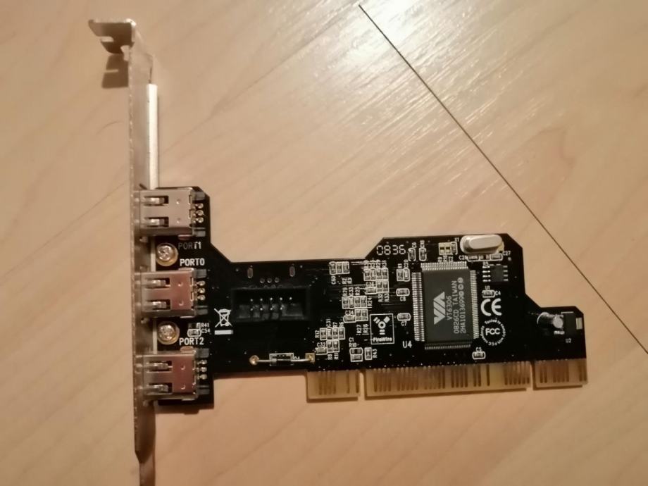 PCI Firewire kartica TFWH4PI/100