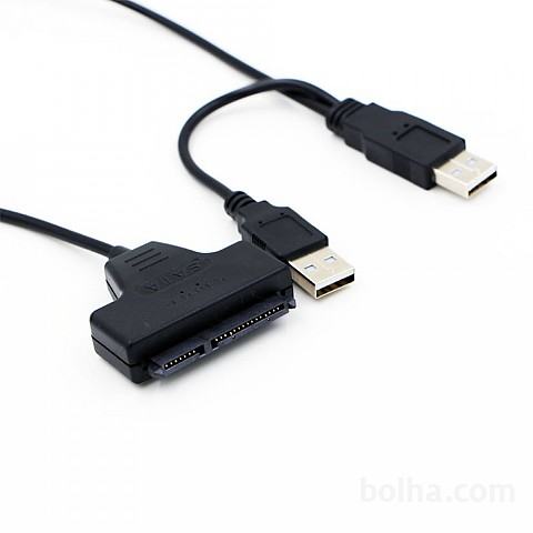 USB 2.0 SATA 7 kabel adapter za 2.5