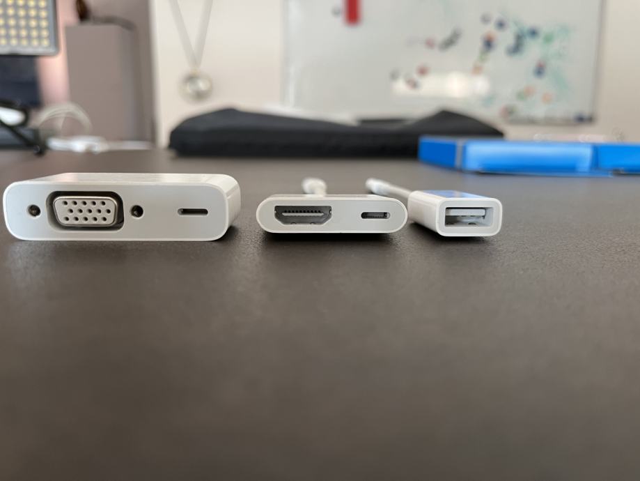 ADAPTER Apple Lightning to HDMI USB VGA
