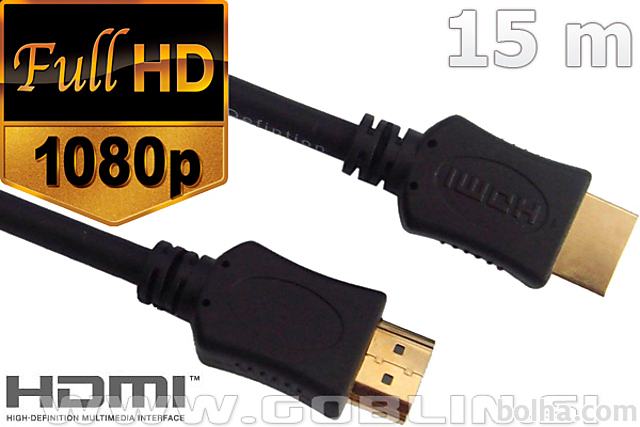 HDMI 1.4 kabel 1080p, 15m