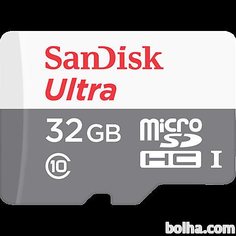 MicroSD SanDisk spominska kartica 32GB