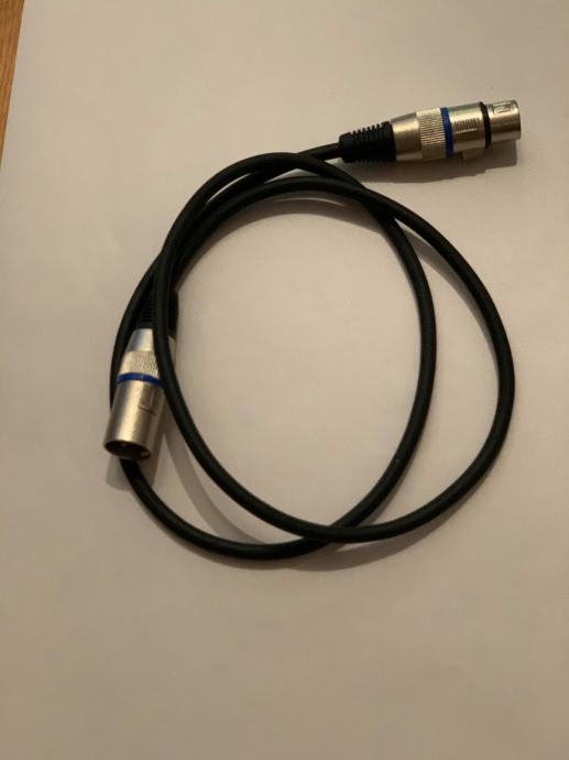 Mikrofonski kabel XLR konektor (1m)