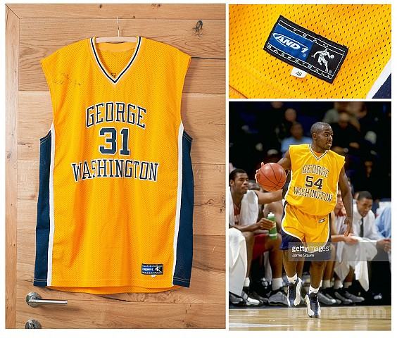 originalni AND1 dres za košarko - univerza NCAA and one