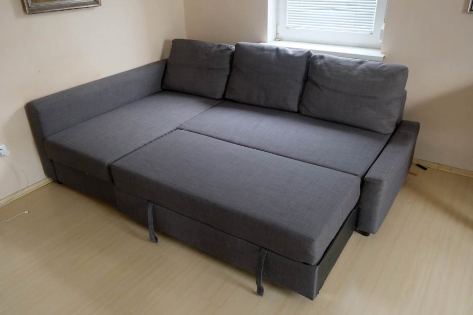Kotna sedežna garnitura IKEA Friheten