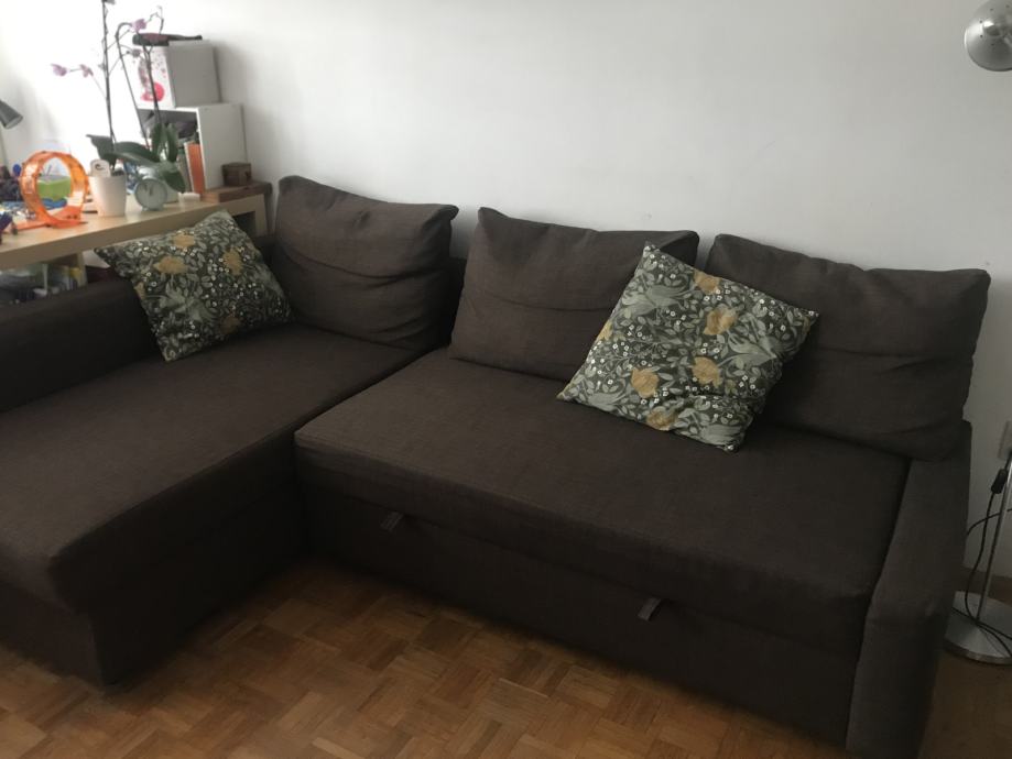 Kotna sedežna garnitura IKEA FRIHETEN