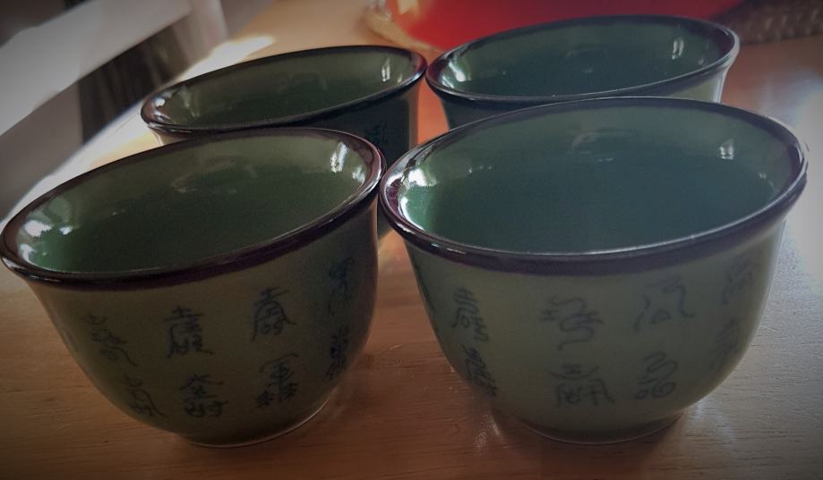 4 kitajske skodelice za čaj