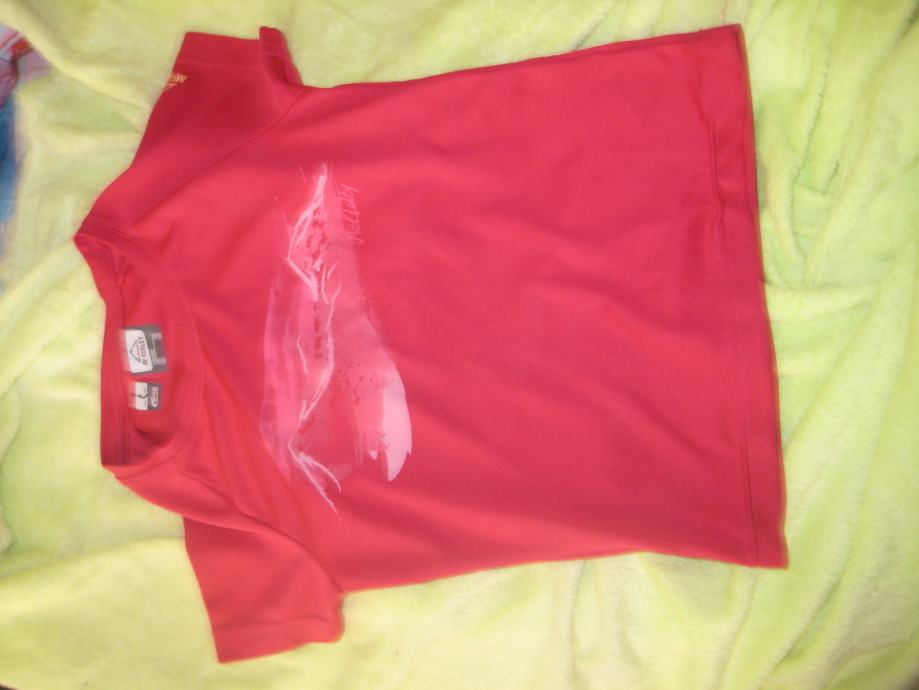 Dekliška športna majica McKINLEY-temno roza, vel.128