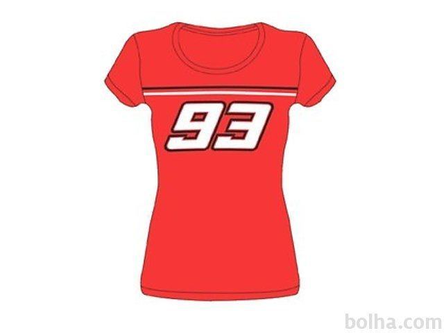 Ženska majice MM93 - rdeča