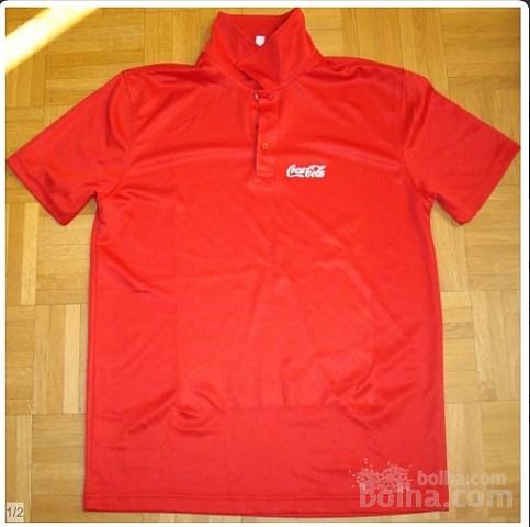Coca Cola majica, rdeča, fiber, polo, srajca, shirt