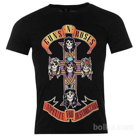 Guns'n'roses original majica,nova zapakirana,M,L,heavy metal