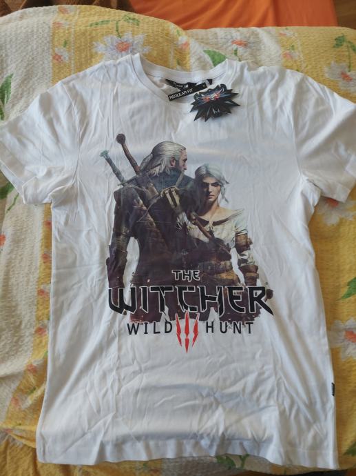 Majica Witcher 3 Wild Hunt - Geralt in Ciri