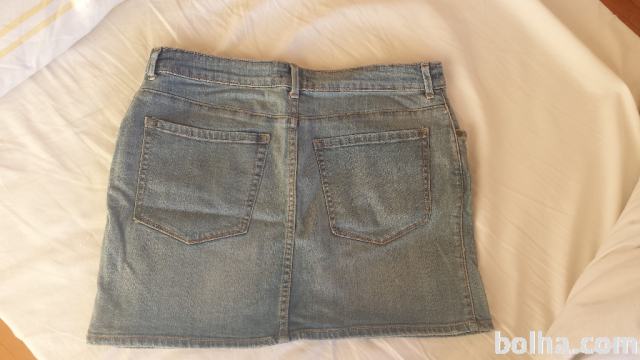 jeans mini krilo H&M št.40