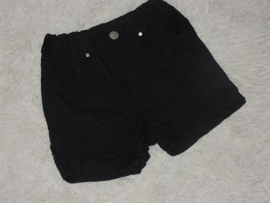 Črne kratke hlače za deklico št. 116