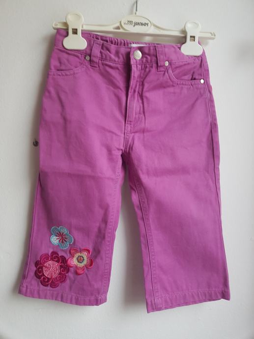 Dekliške kapri hlače jeans H&M 104 cm 3-4 leta